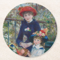 Auf der Terrasse, Impressionistisches Porträt, Ren