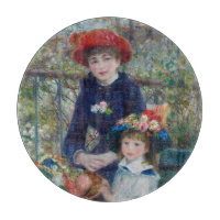 Auf der Terrasse, Impressionistisches Porträt, Ren
