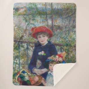 Auf der Terrasse, Impressionistisches Porträt, Ren Sherpadecke