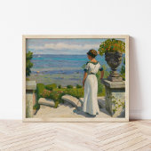 Auf der Terrasse | Paul Fischer Poster