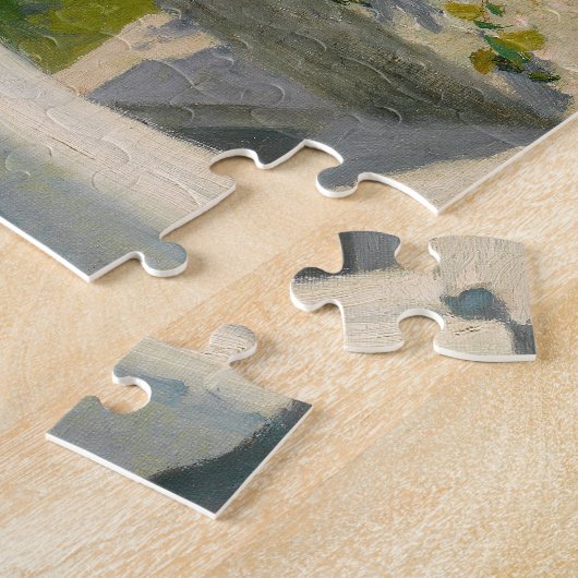 Auf der Terrasse | Paul Fischer Puzzle (Seite)