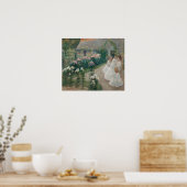 Auf der Terrasse Poster (Küche)