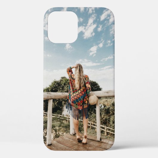 Auf der Terrasse stehend Case-Mate iPhone Hülle (Rückseite)