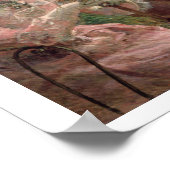 Auf der Terrasse von Sevres, 1880 (Öl auf Leinwand Poster (Ecke)