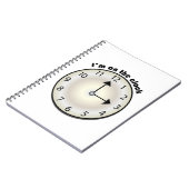 Auf der Uhr Notizblock (Linke Seite)