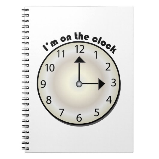 Auf der Uhr Notizblock (Vorderseite)