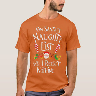 Auf der unheilvollen Liste des Weihnachtsmanns, un T-Shirt