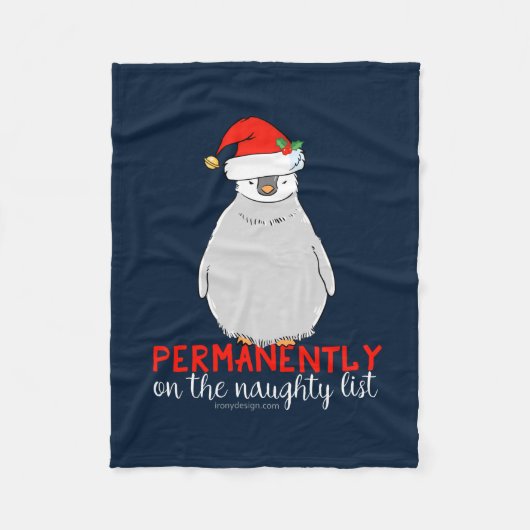 Auf der unheilvollen Liste Fleecedecke (Vorderseite)