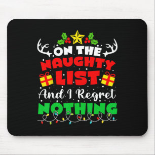 Auf der unheilvollen Liste und ich bedaure nichts Mousepad