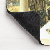 Auf der Veranda Mousepad (Ecke)