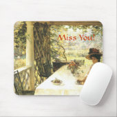 Auf der Veranda Mousepad (Mit Mouse)