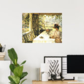 Auf der Veranda Poster (Heimbüro)