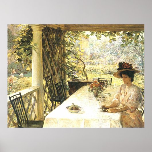 Auf der Veranda Poster (Vorne)