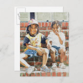 Auf der Vorderseite 2002 Postkarte (Vorne/Hinten)