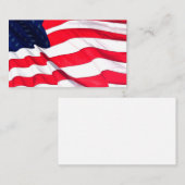 Auf der Vorderseite verblassen amerikanische US Fl Visitenkarte (Vorne/Hinten)