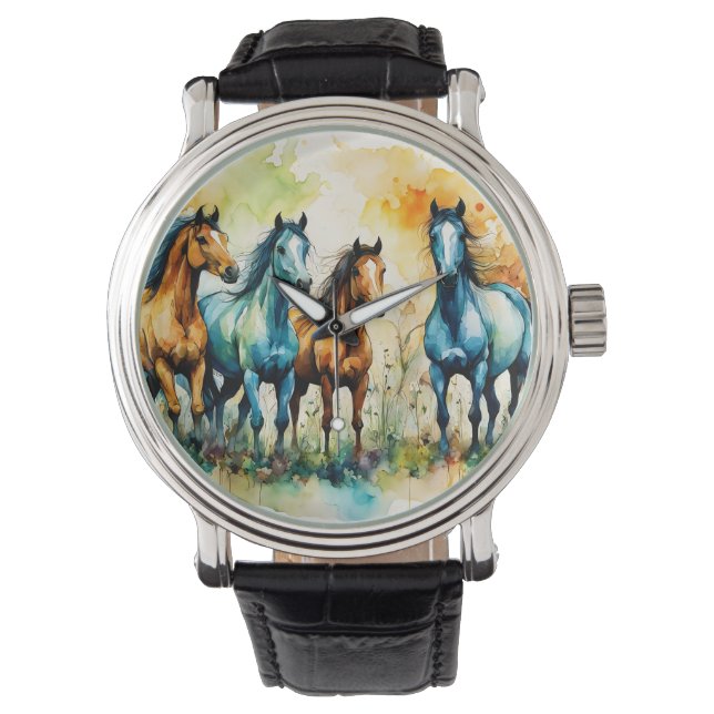 Auf der Weide Armbanduhr (Vorderseite)