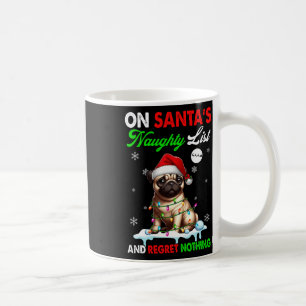 Auf der Weihnachtsliste der Ungläubigen bereut nic Kaffeetasse