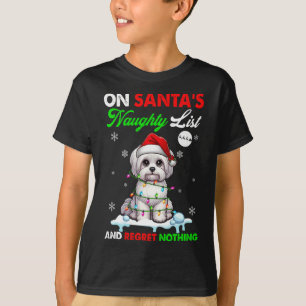 Auf der Weihnachtsliste der Ungläubigen bereut nic T-Shirt