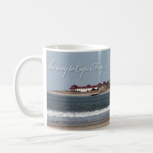 Auf der Weise zu Cape May Kaffeetasse (Links)