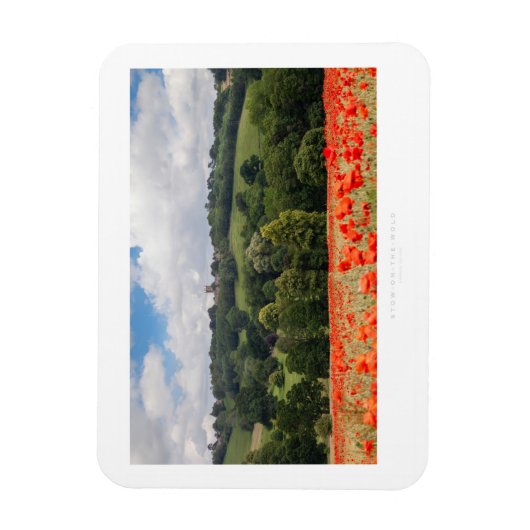 Auf der Welt Magnet (Vertikal)