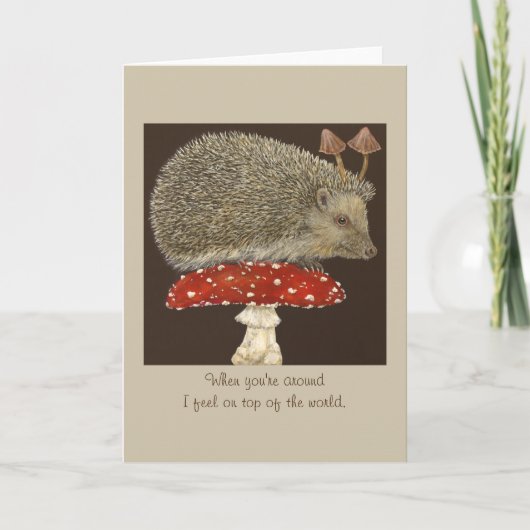 Auf der Weltkarte Karte (Vorderseite)