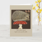 Auf der Weltkarte Karte (Gelbe Blume)