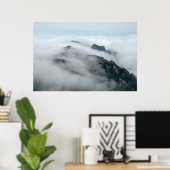 Auf der Weltspitze - Print Poster (Heimbüro)