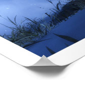 Auf der Weltspitze (Winter) Poster (Ecke)