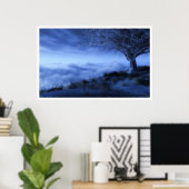 Auf der Weltspitze (Winter) Poster (Heimbüro)