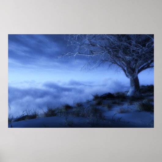 Auf der Weltspitze (Winter) Poster (Vorne)