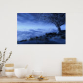 Auf der Weltspitze (Winter) Poster (Küche)