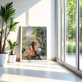 Auf der Wiese, Pierre-Auguste Renoir Poster