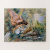 Auf der Wiese, Pierre-Auguste Renoir Puzzle (Horizontal)