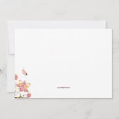 Auf der Wiese religiöse Einladung (Rückseite)