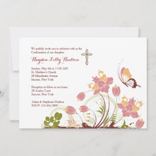 Auf der Wiese religiöse Einladung