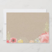 Auf der Wiese Sommer Hochzeiten Tischnummern (Rückseite)