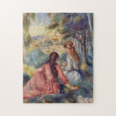 Auf der Wiese von Renoir Puzzle (Vertikal)