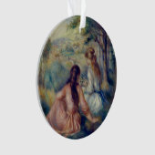 Auf der Wiese von Renoir: Weihnachten Ornament (Vorderseite)