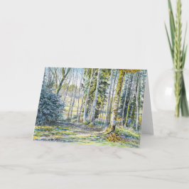 "Auf der Winterkante.." - Dankeskarte