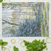 "Auf der Winterkante.." - Geschirrtuch (Gefaltet)