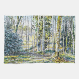 "Auf der Winterkante.." - Geschirrtuch