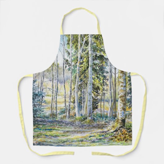 "Auf der Winterkante.." - Schürze (Vorderseite)