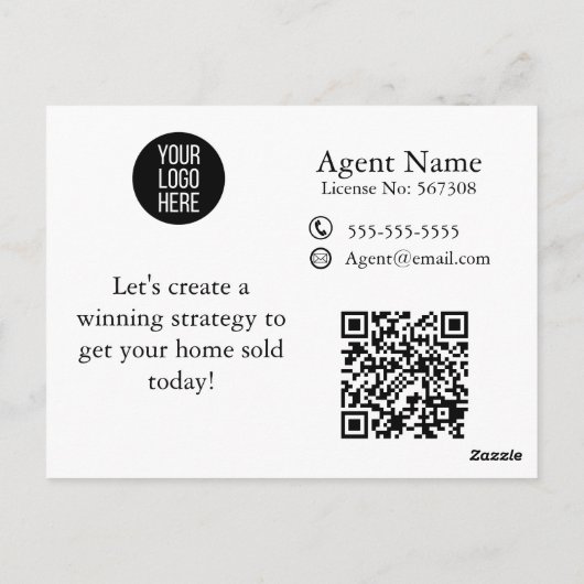 Auf der Zaun Real Anwesen Robin Postcard Postkarte (Rückseite)