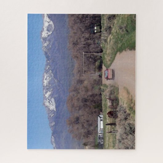 Auf der Zuhause Puzzle (Vertikal)