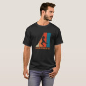 Auf dich herabblickend Bouldering Fels Klettern Kl T-Shirt (Vorne ganz)