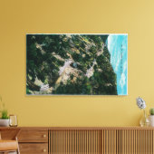 Auf die Alpen, LoweMt. Lowe, CA Leinwanddruck (Insitu (Wohnzimmer))