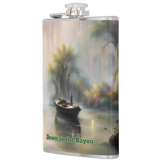 Auf die Bayou Flachmann (Links)