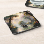 Auf die Bayou Getränkeuntersetzer (Linke Seite)