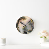 Auf die Bayou Runde Wanduhr (Zuhause)