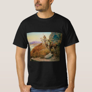 Auf die Boote des weißen Mannes warten von OC Selt T-Shirt